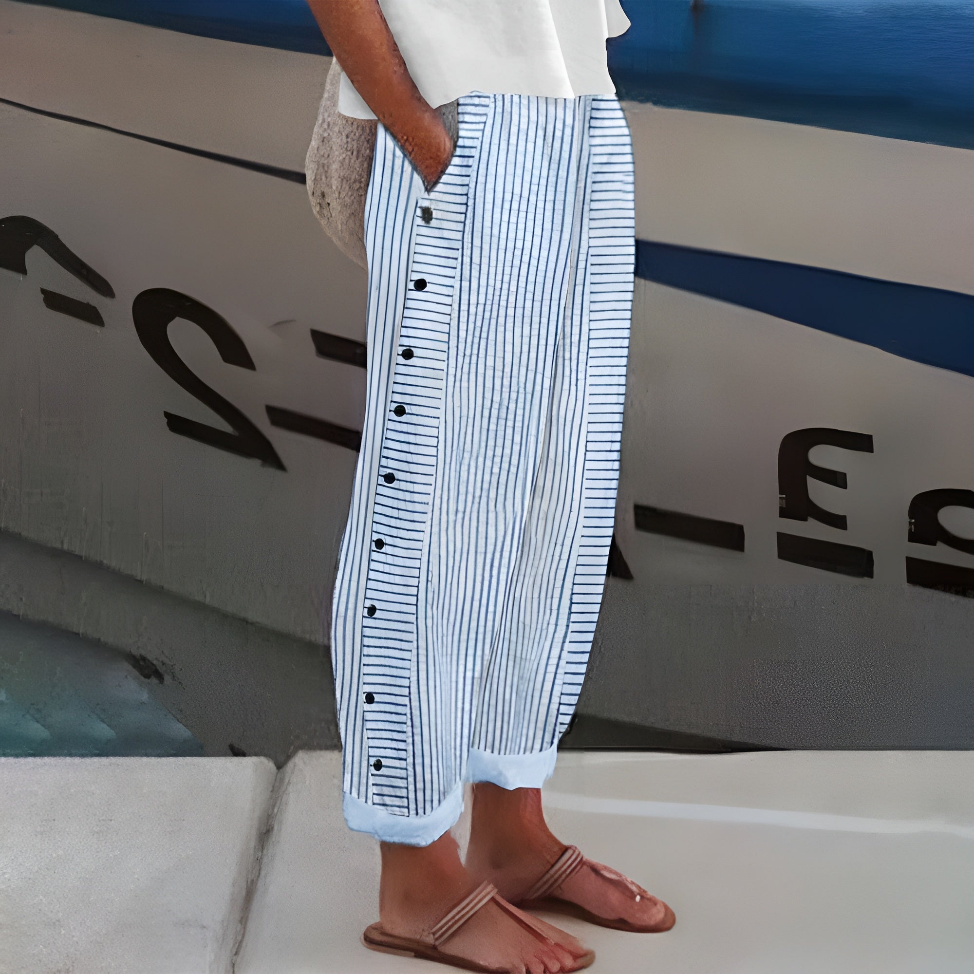 Daniela | Leichte Leinenhose