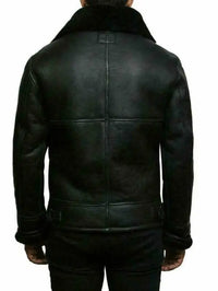 René™ - Moderne Leder- und Wolljacke