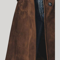 Senna – Wildleder-Trenchcoat