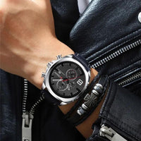 Sportliches wasserdichtes Chronographenuhr