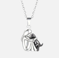 Olivia™| 925er Sterling Silber Halskette mit Hund-Anhänger