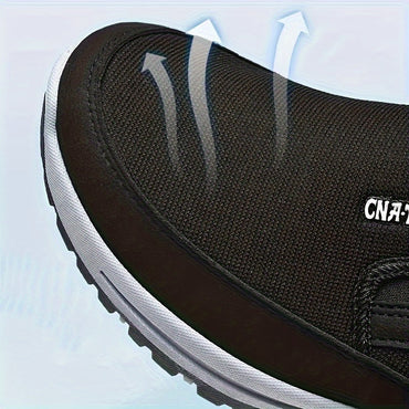 Stylische Ganzjahres-Sneakers - Atmungsaktives Gewebe und strapazierfähiges Gummidesign
