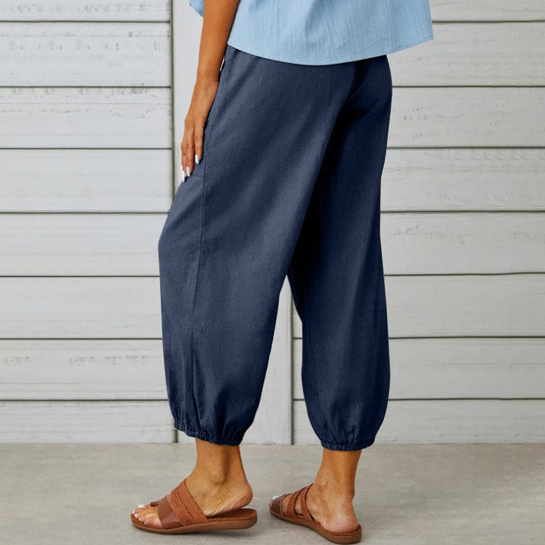 Hose mit weitem Bein