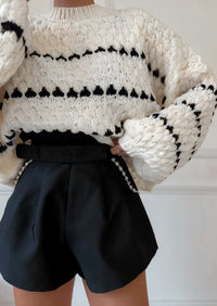 Serena | Eleganter Pullover in Vanille