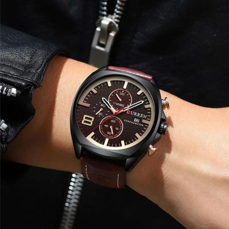 Sportliches wasserdichtes Chronographenuhr