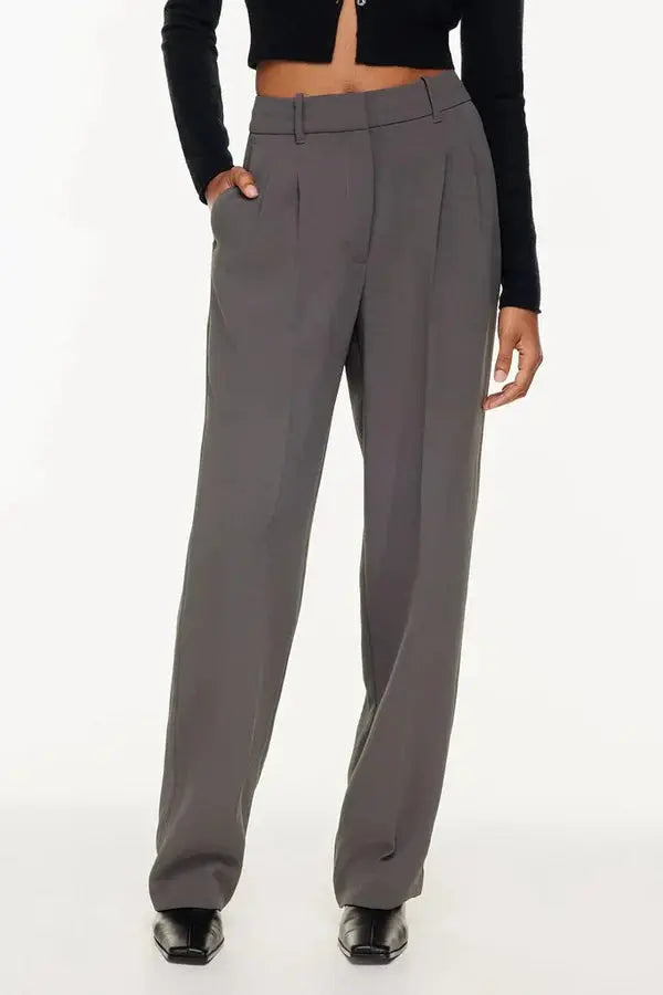 Elegante High-Waist Wide-Leg Hose mit zeitlosem Schnitt