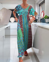 Ash™ - Buntes Bohemian-Kleid