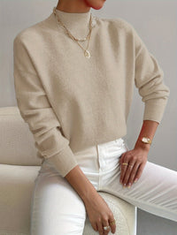 Gemütlicher eleganter Rollkragenpullover