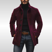 Ronald | Jacke aus Rippvelours
