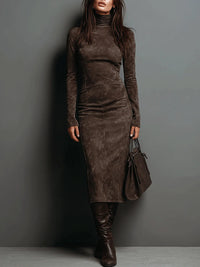 Giada | Midikleid aus Wildleder