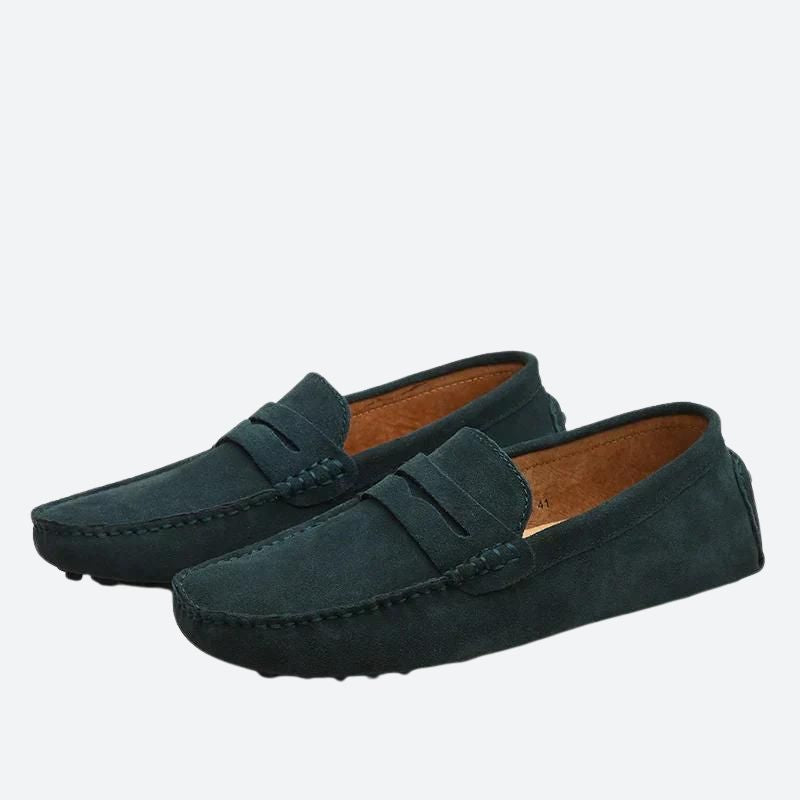 Stilvolle Loafers aus italienischem Wildleder - Eagle