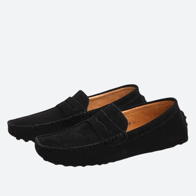 Stilvolle Loafers aus italienischem Wildleder - Eagle