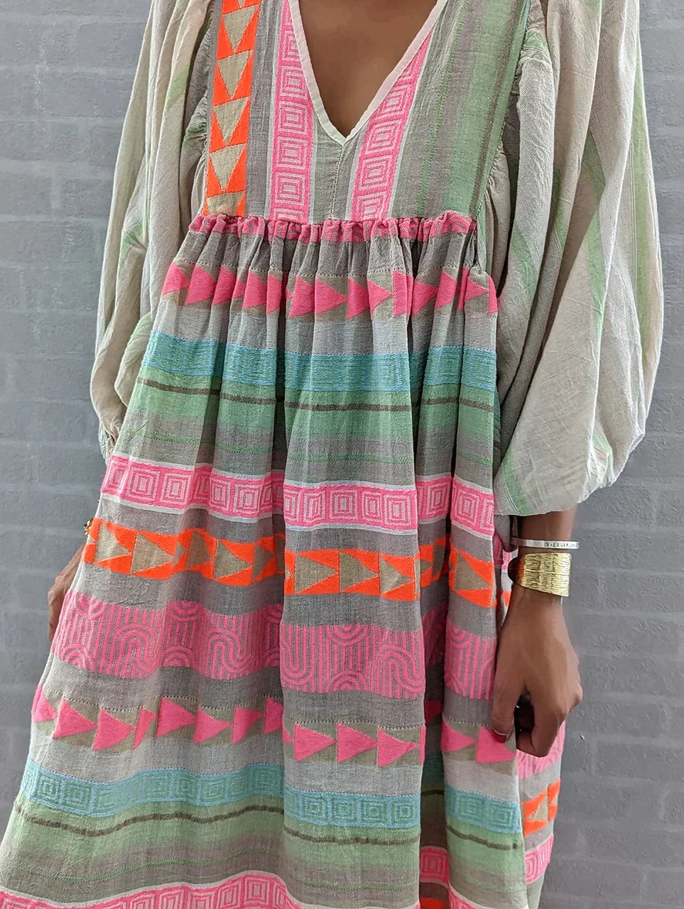 Buntes Sommerkleid