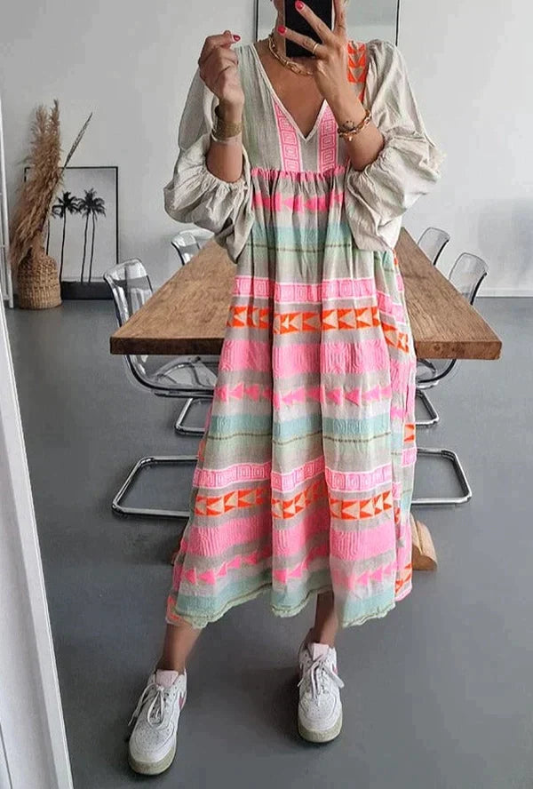 Buntes Sommerkleid
