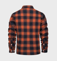 Nate™ | Herren Karierte Sherpa-Futterjacke