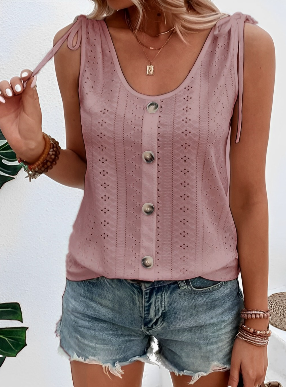 Jaday | Stilvolle ärmellose Bluse