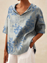 Bettina | Elegantes Leinen-Top 1+1 Gratis