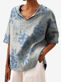 Bettina | Elegantes Leinen-Top 1+1 Gratis