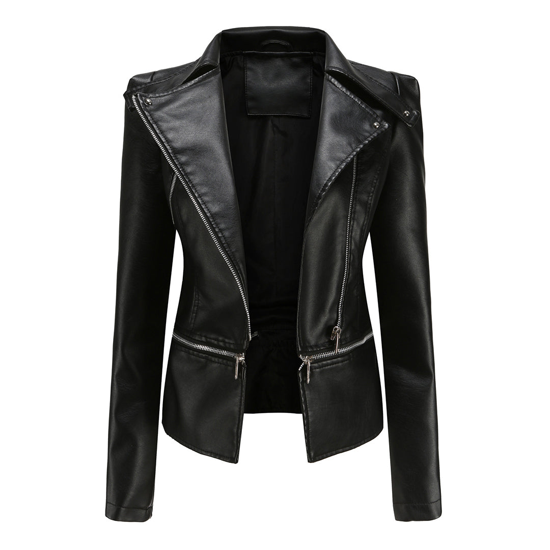 Schicke Lederjacke von ALOJZIJA
