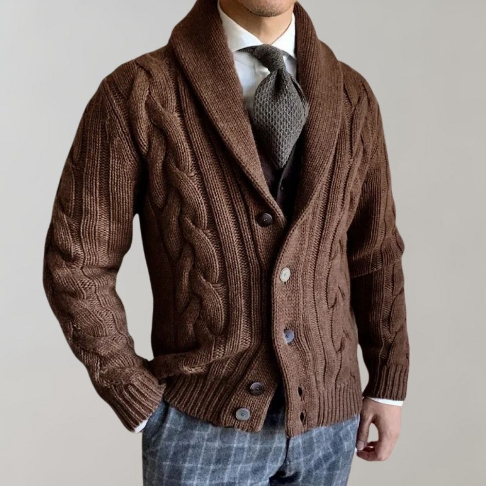 Stylish Bart - Herrenweste mit schickem Revers
