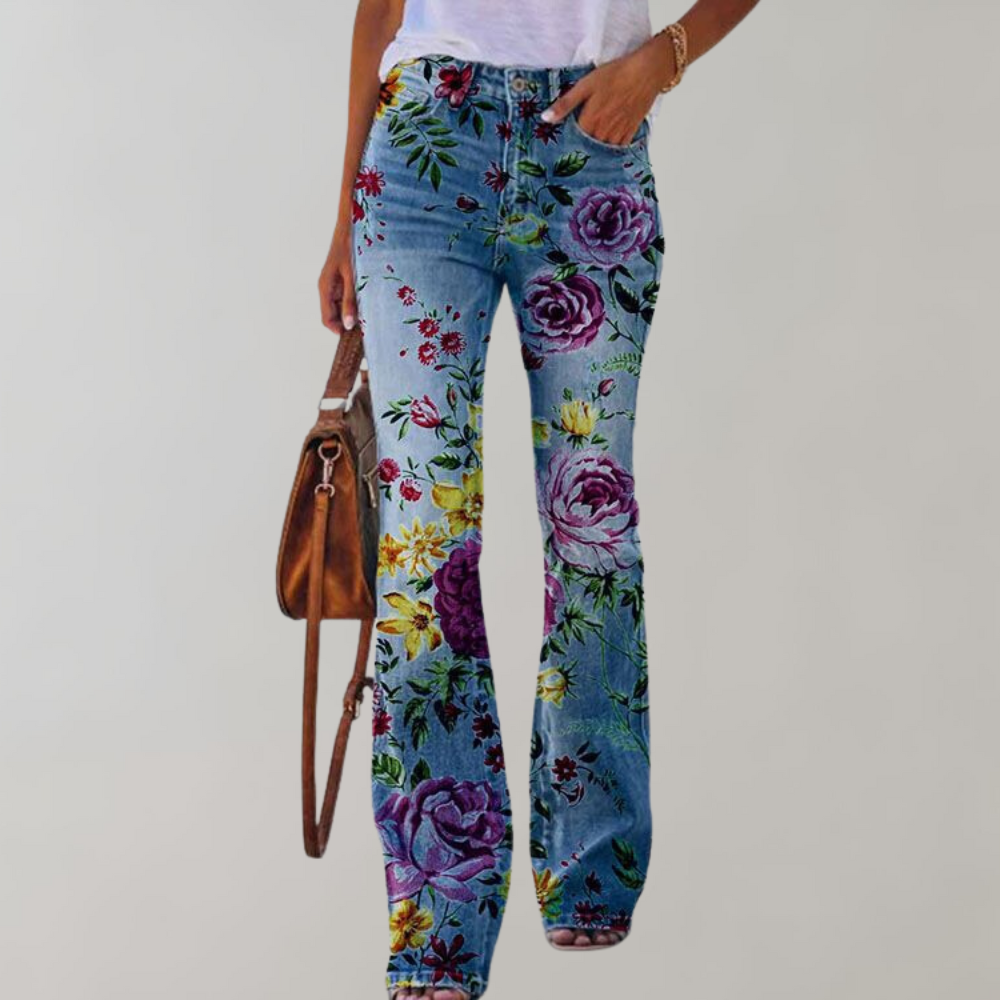 Blaire | Jeans mit hoher Taille und Schlag