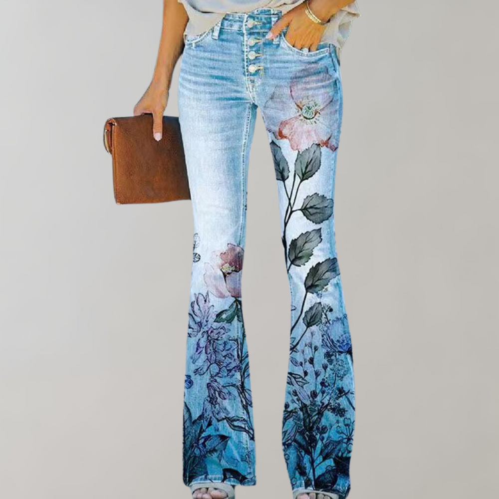 Blaire | Jeans mit hoher Taille und Schlag