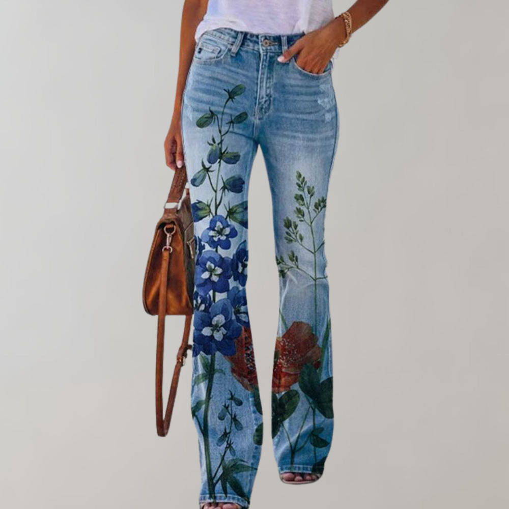 Blaire | Jeans mit hoher Taille und Schlag