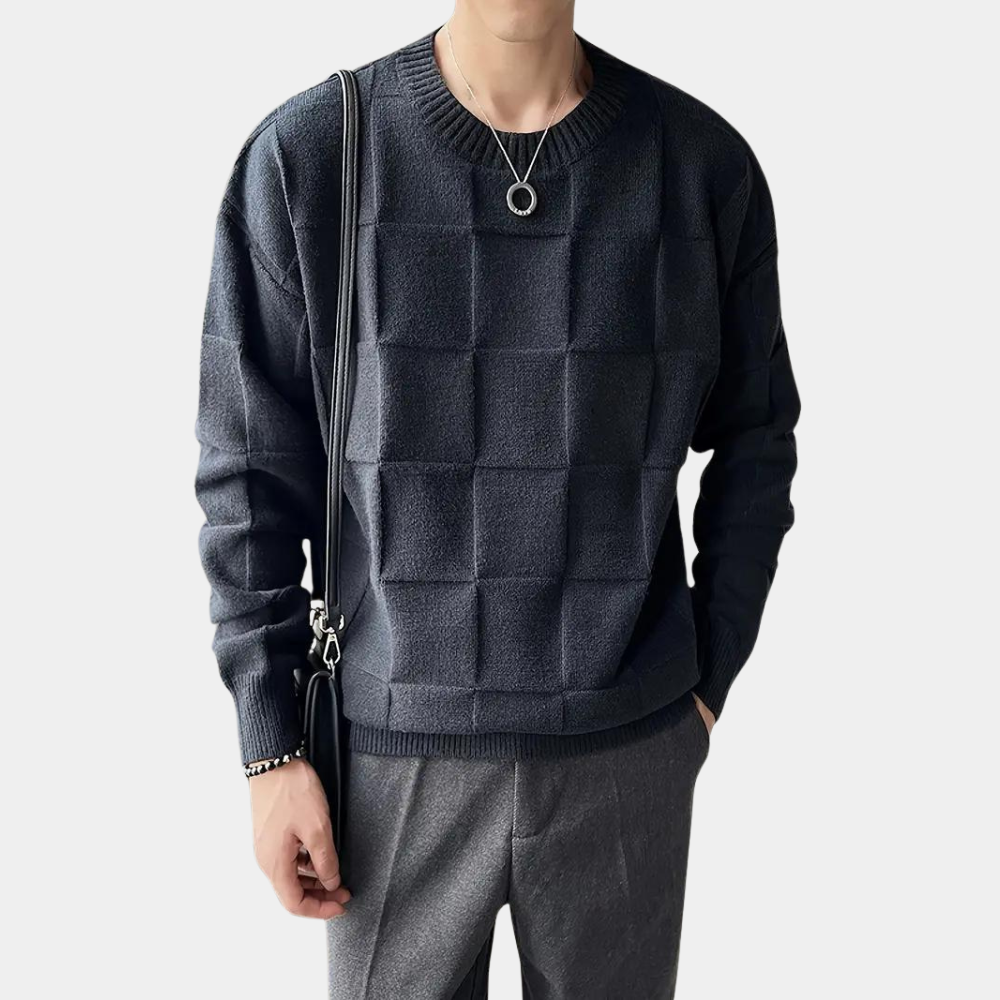 Bayless - Bequemer, warmer Strickpullover für Männer