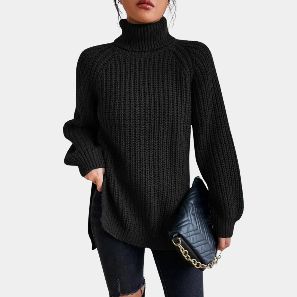 Madeleine - Luxuriöser weicher Rollkragenpullover für Frauen