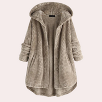 Schicke Damenjacke mit trendiger Kapuze
