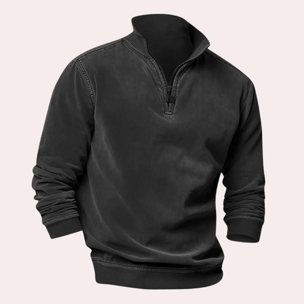 Elvio - Bequemer klassischer Pullover für Männer
