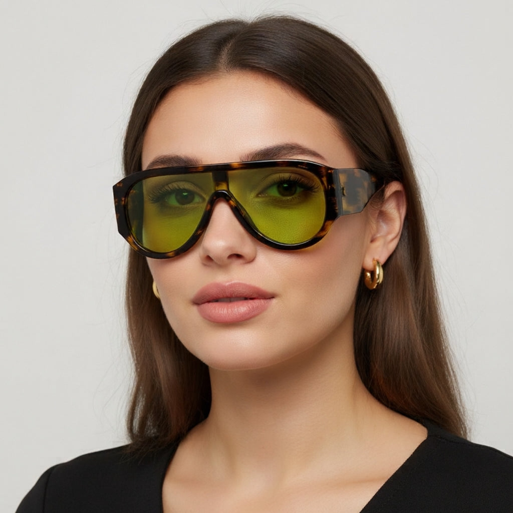 CAPRI | Übergroße Piloten-Sonnenbrille