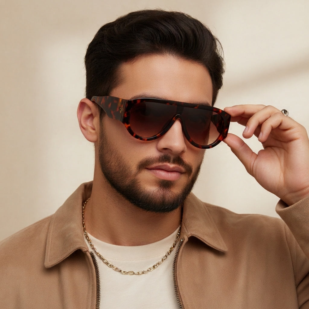 CAPRI | Übergroße Piloten-Sonnenbrille