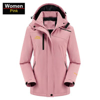Wasserdichte Jacke mit Fleece