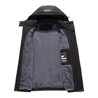 Wasserdichte Jacke mit Fleece