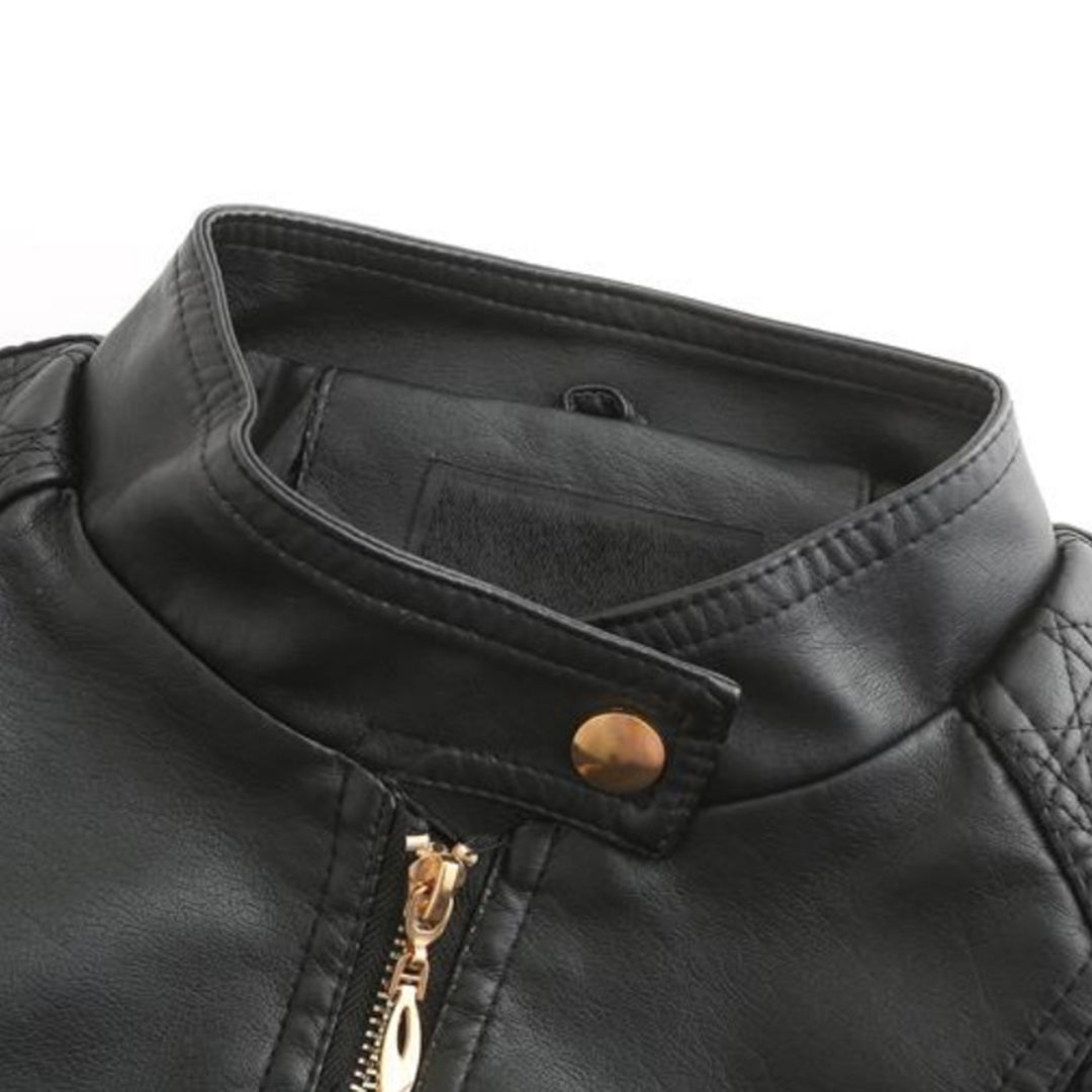 Lederjacke