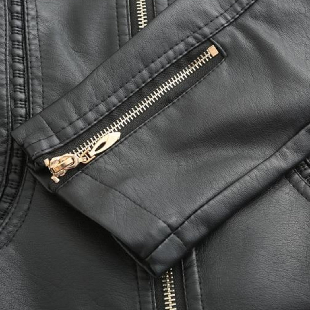 Lederjacke