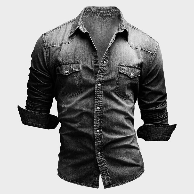 Denim-Hemd Davide Costa Miami
