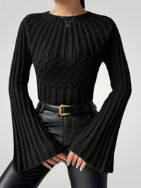 Viktoria-luise | Eleganter Pullover mit Ausgestellten Ärmeln
