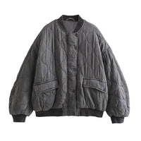 Alice™ - Lockere Bomberjacke aus Baumwolle