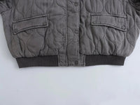 Alice™ - Lockere Bomberjacke aus Baumwolle