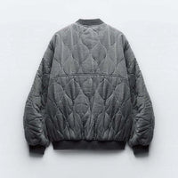 Alice™ - Lockere Bomberjacke aus Baumwolle