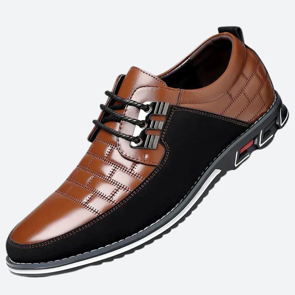 Stilvolle Herrenschuhe aus Leder - Franz