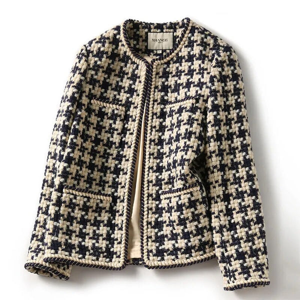 Stilvolle Vintage Tweed Jacke [Letzter Tag Rabatt]