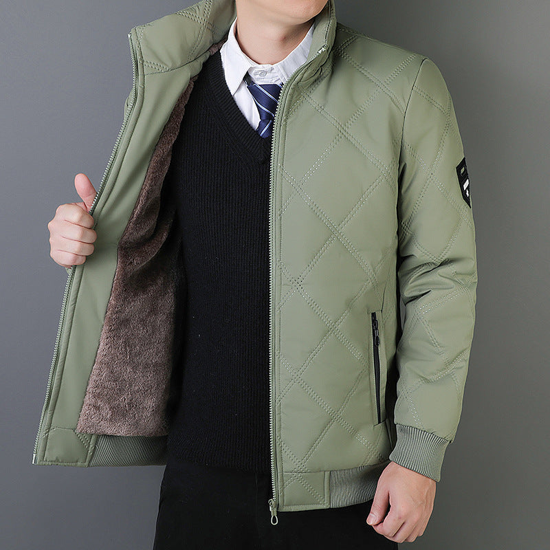 Steppjacke mit Reißverschluss – Elegante Übergangsjacke für Alltag und Business