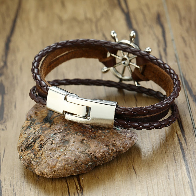 Sam - Stilvolles Retro-Ruderarmband für den modernen Mann