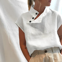 Lina – Stilvolle Bluse mit maskulinem Touch & Vintage-Charme