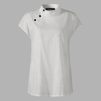 Lina – Stilvolle Bluse mit maskulinem Touch & Vintage-Charme