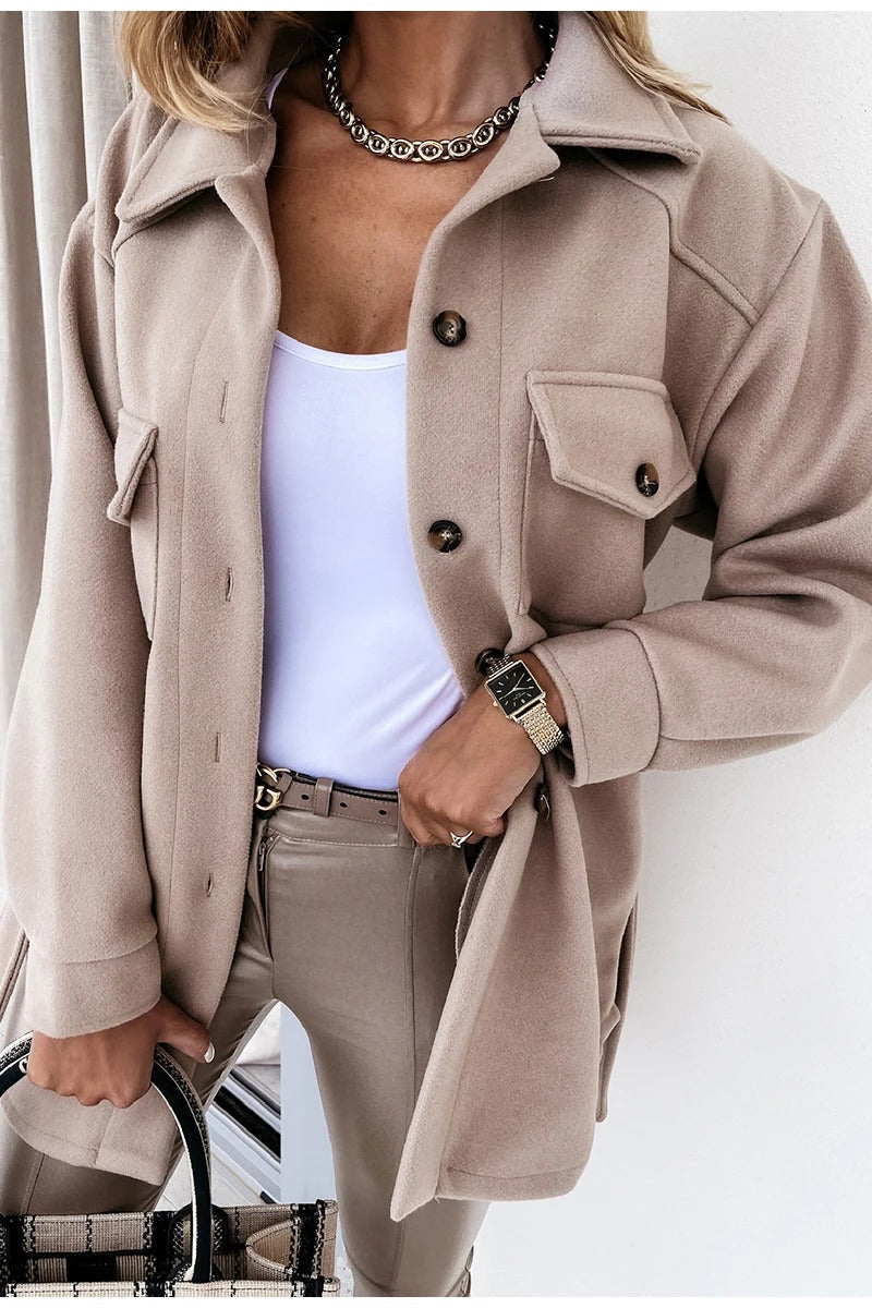 Amélie™ - Premium Dicke Wolljacke