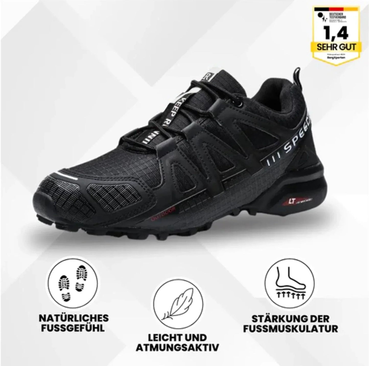 OrthoTrekking | ergonomischer schmerzlindernder Trekking u.- Wanderschuh